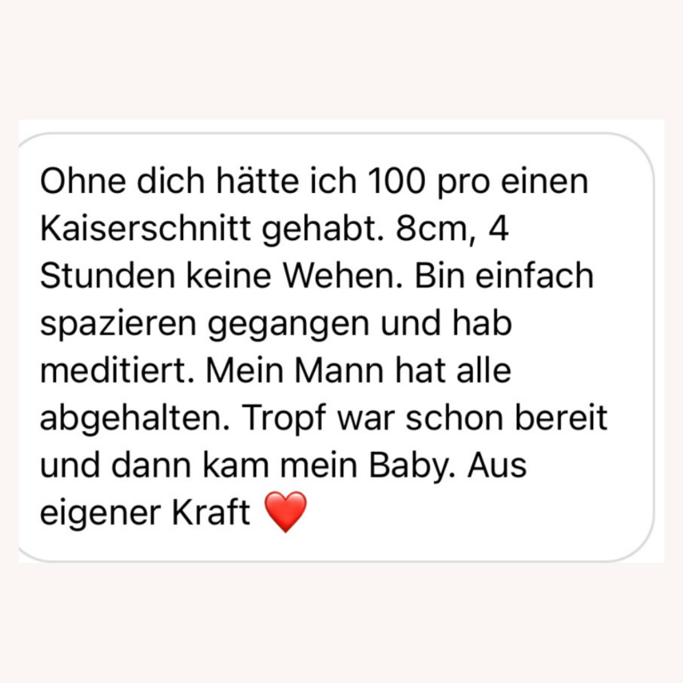 Dein Hypnobirthing online Geburtsvorbereitungskurs für eine natürliche selbstbestimmte Geburt dank mentaler Geburtsvorbereitung