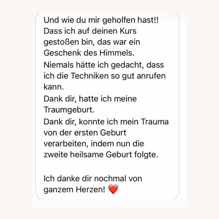 Dein Hypnobirthing online Geburtsvorbereitungskurs für eine natürliche selbstbestimmte Geburt dank mentaler Geburtsvorbereitung