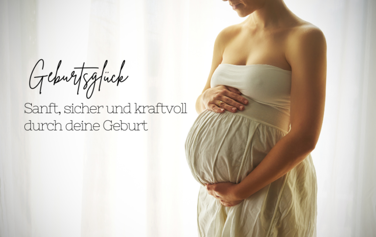 Dein Hypnobirthing online Geburtsvorbereitungskurs für eine natürliche selbstbestimmte Geburt dank mentaler Geburtsvorbereitung